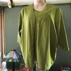 Gently used two piece tank and jacket.